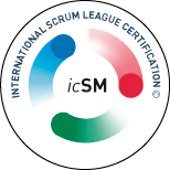 Badge Certificat Scrum Master icSM